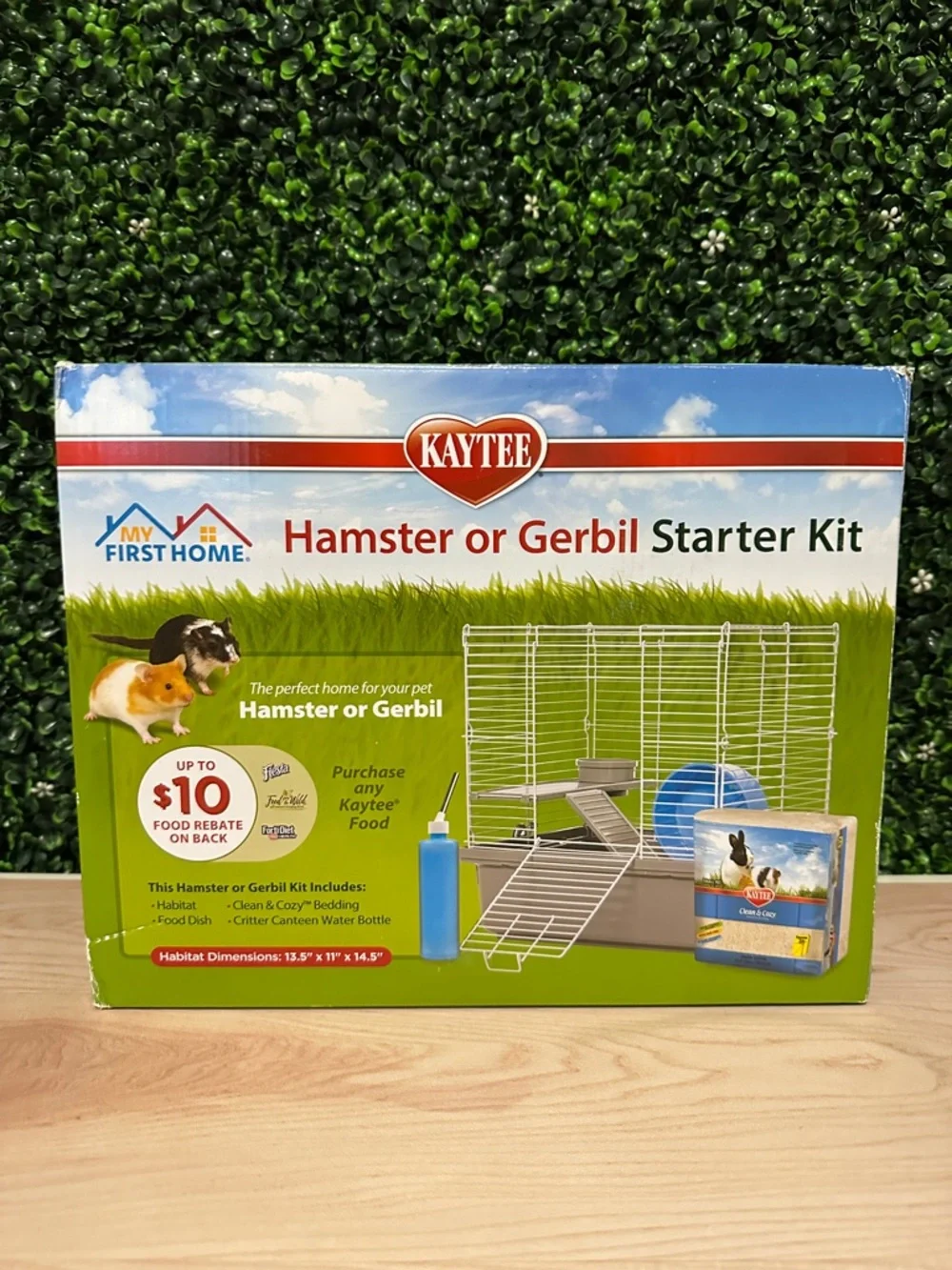 Kaytee My First Home Starter Kit Habitat for Pet Hamsters or Gerbils